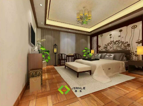 簡樂集成墻面現代風格臥室裝修效果圖